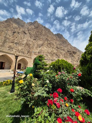 عکس کوه بیستون
