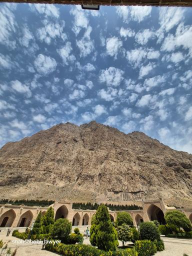 عکس کوه بیستون