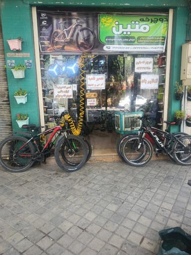 عکس دوچرخه متین 