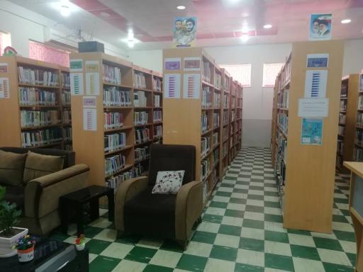 عکس کتابخانه عمومی گنجینه دانش