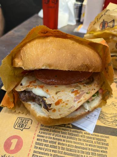 عکس همبرگر شبنن