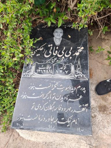 عکس آرامگاه محمد بی بی فاتی، حکیمی
