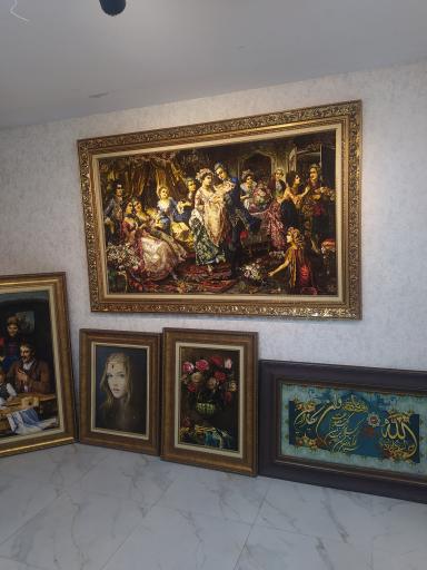 عکس تابلو فرش دست بافت هاشمی