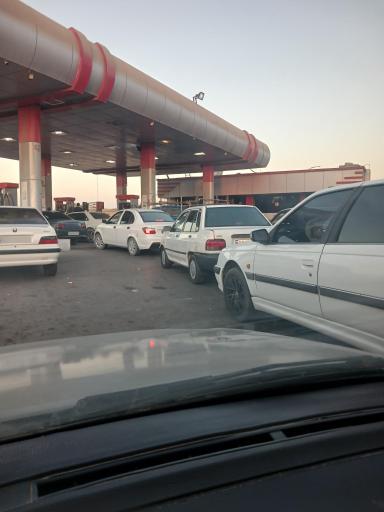 عکس جایگاه سوخت جرون (CNG و بنزین)