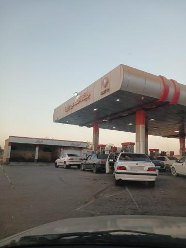 عکس جایگاه سوخت جرون (CNG و بنزین)