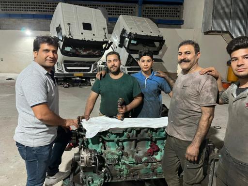 عکس تعمیرگاه ولوو میلاد