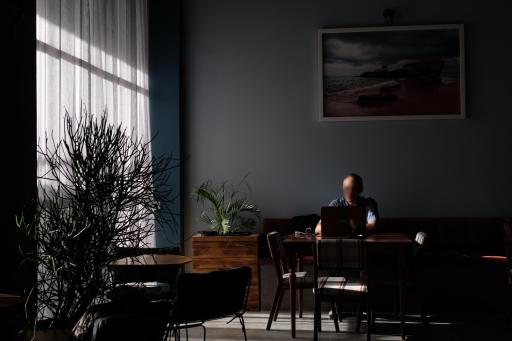 عکس کافه رستوران پیاده رو 