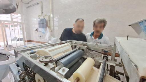 عکس لواش پزی