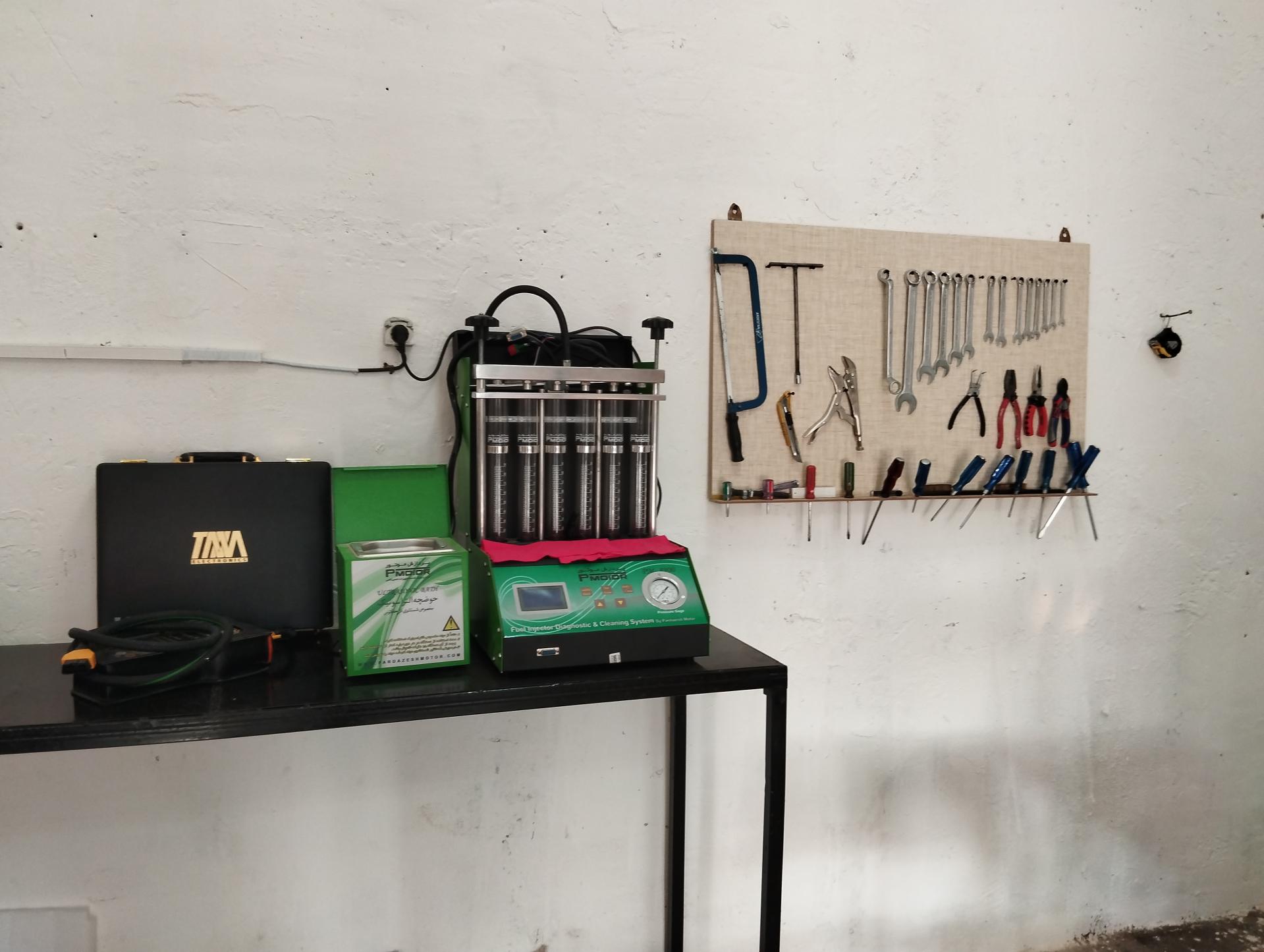 عکس دیاگ تنظیم موتور و انژکتور زمانی 