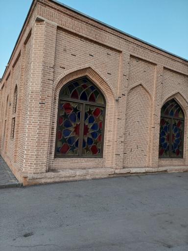 عکس آغ مسجد