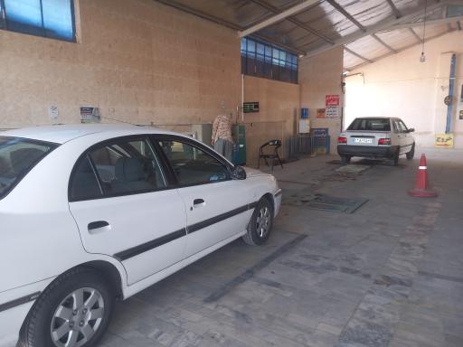 عکس معاینه فنی خودرو سبک عبودی
