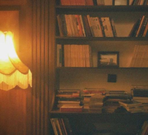 عکس کافه کتاب پرنده آبی