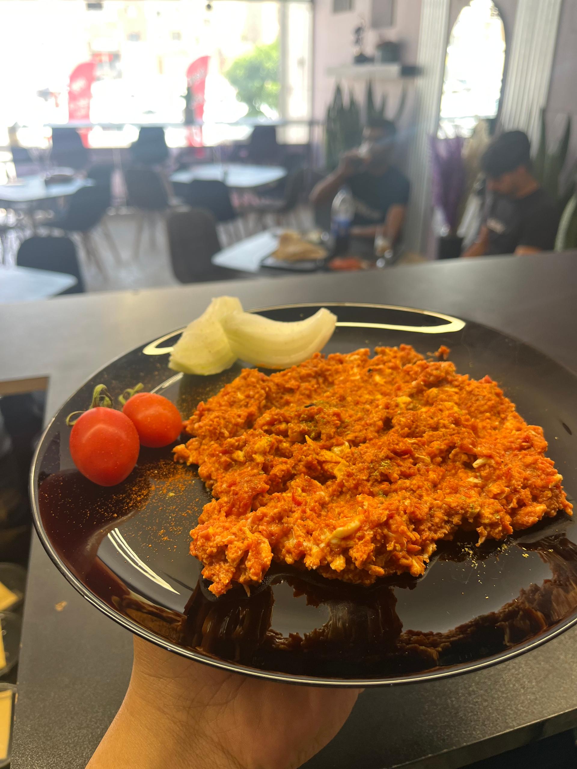 عکس کافه بنفش