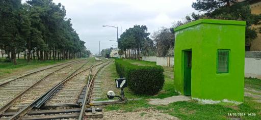 عکس ایستگاه راه آهن بندر گز