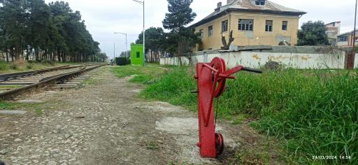 عکس ایستگاه راه آهن بندر گز