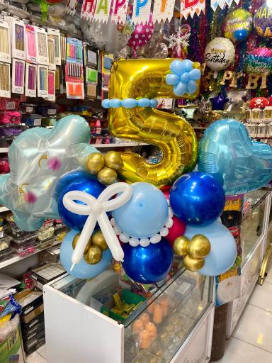 عکس لوازم  جشن تولد و ظروف یکبار مصرف رگبار