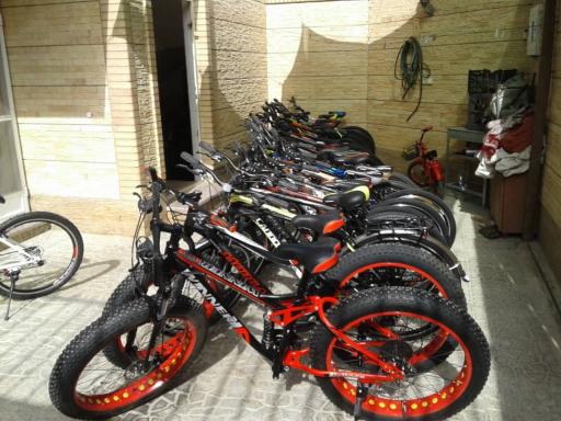 عکس انبار مرکزی پخش دوچرخه