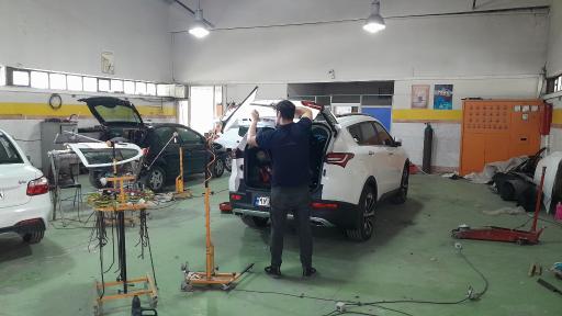 عکس مجموعه صافکاری pdr و نقاشی کوره ای تکنوروژ