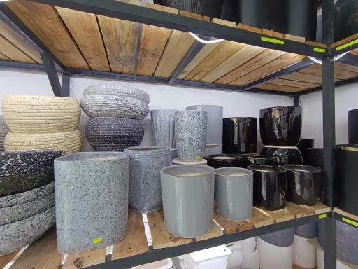 عکس فروشگاه گیاه آپارتمان و گلدان خاص رودراکشا