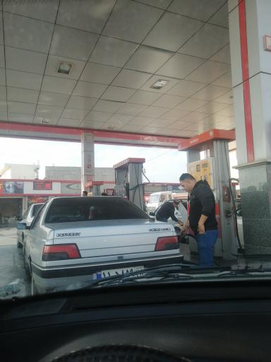 عکس جایگاه سوخت مروارید (بنزین و گازوئیل)