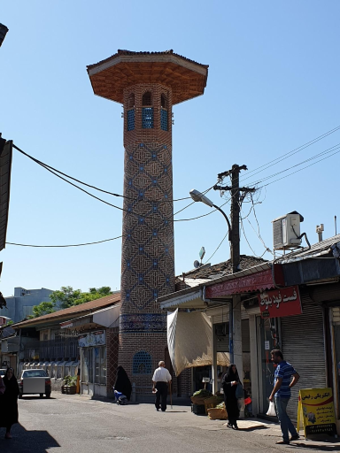 عکس مسجد بزرگ گلدسته ساغریسازان