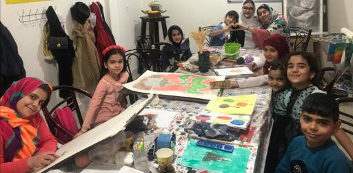 عکس آموزشگاه طراحی و نقاشی هنر معاصر