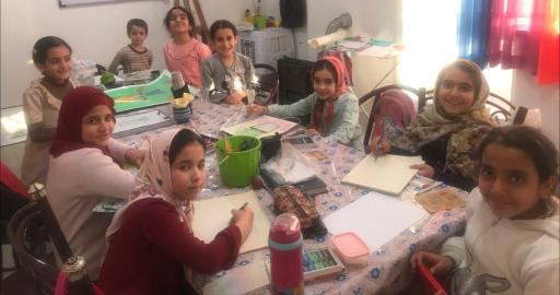 عکس آموزشگاه طراحی و نقاشی هنر معاصر