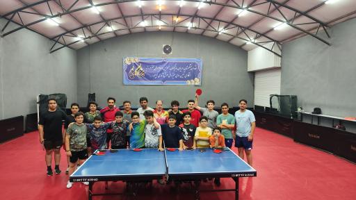 عکس آکادمی تنیس روی میز نراقی