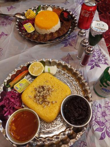 عکس سفره خانه سنتی خشت بهشت