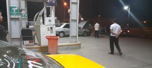عکس پمپ گاز CNG پلیس راه نهاوند کنگاور