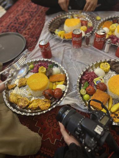 عکس سفره خانه سنتی خشت بهشت