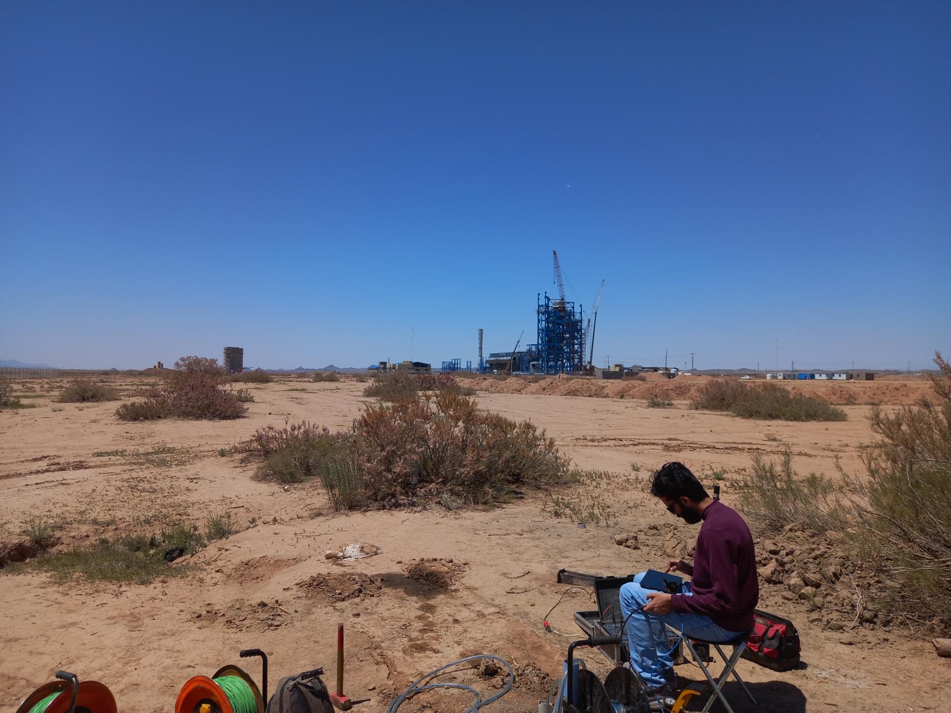 عکس آزمایشگاه خاک جوش و بتن جوش پایش خراسان