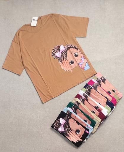 عکس رنگین تیشرت