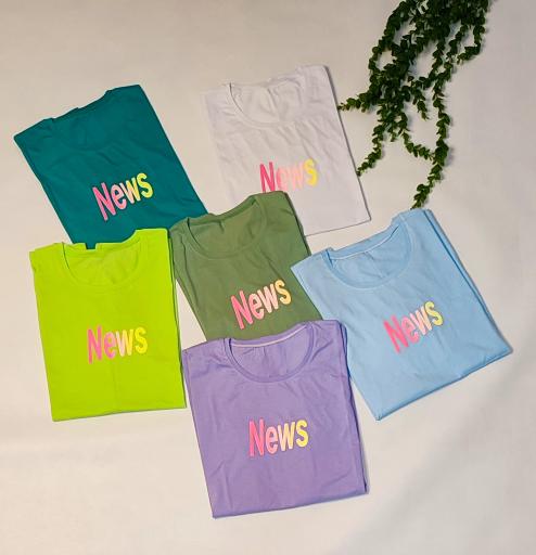 عکس رنگین تیشرت