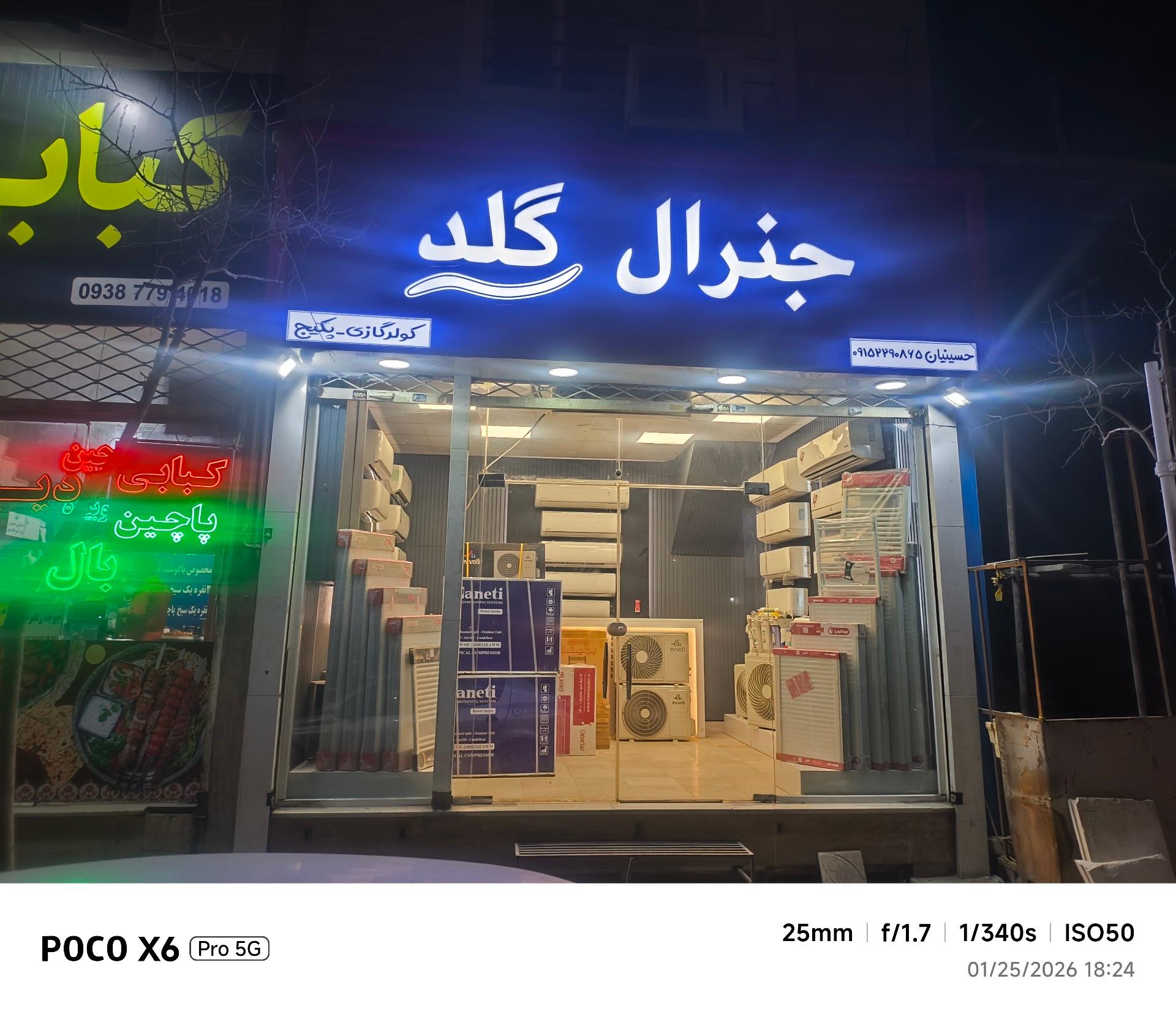 عکس نمایندگی جنرال گلد