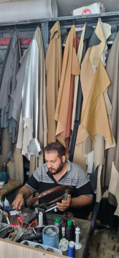 عکس دوزندگی اتومبیل آذین چرم