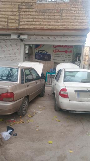 عکس سیم کشی مهدی