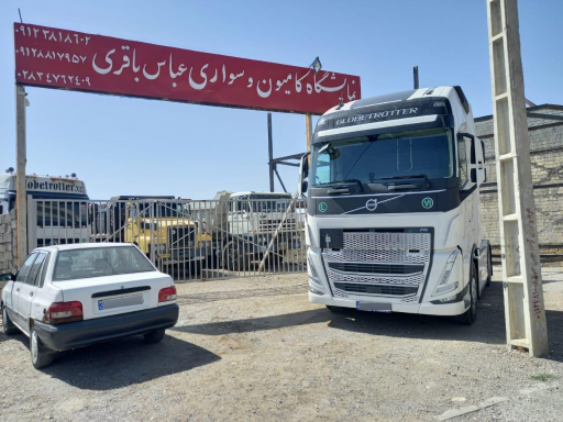 عکس نمایشگاه کامیون عباس باقری