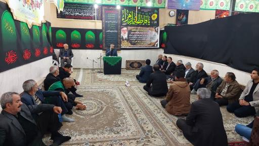 عکس حسینیه و بیت شهیدان زاهدی