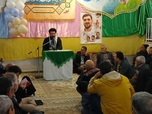 عکس حسینیه و بیت شهیدان زاهدی