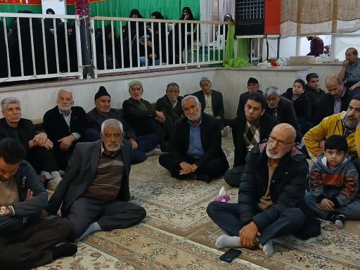 عکس حسینیه و بیت شهیدان زاهدی