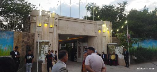 عکس باغ تالار عمارت مجلل