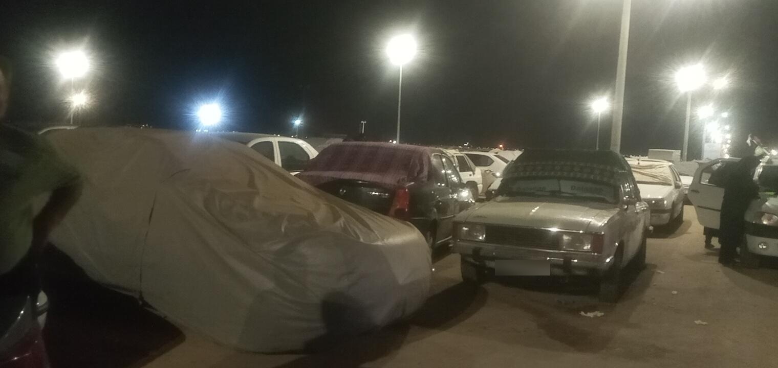عکس پارکینگ بزرگ اربعین 