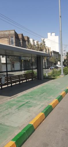 عکس ایستگاه اتوبوس شهید کامیاب 34