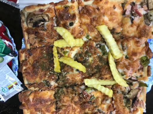 عکس پیتزا مددی