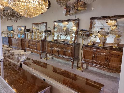 عکس لوستر فروشی تندیس