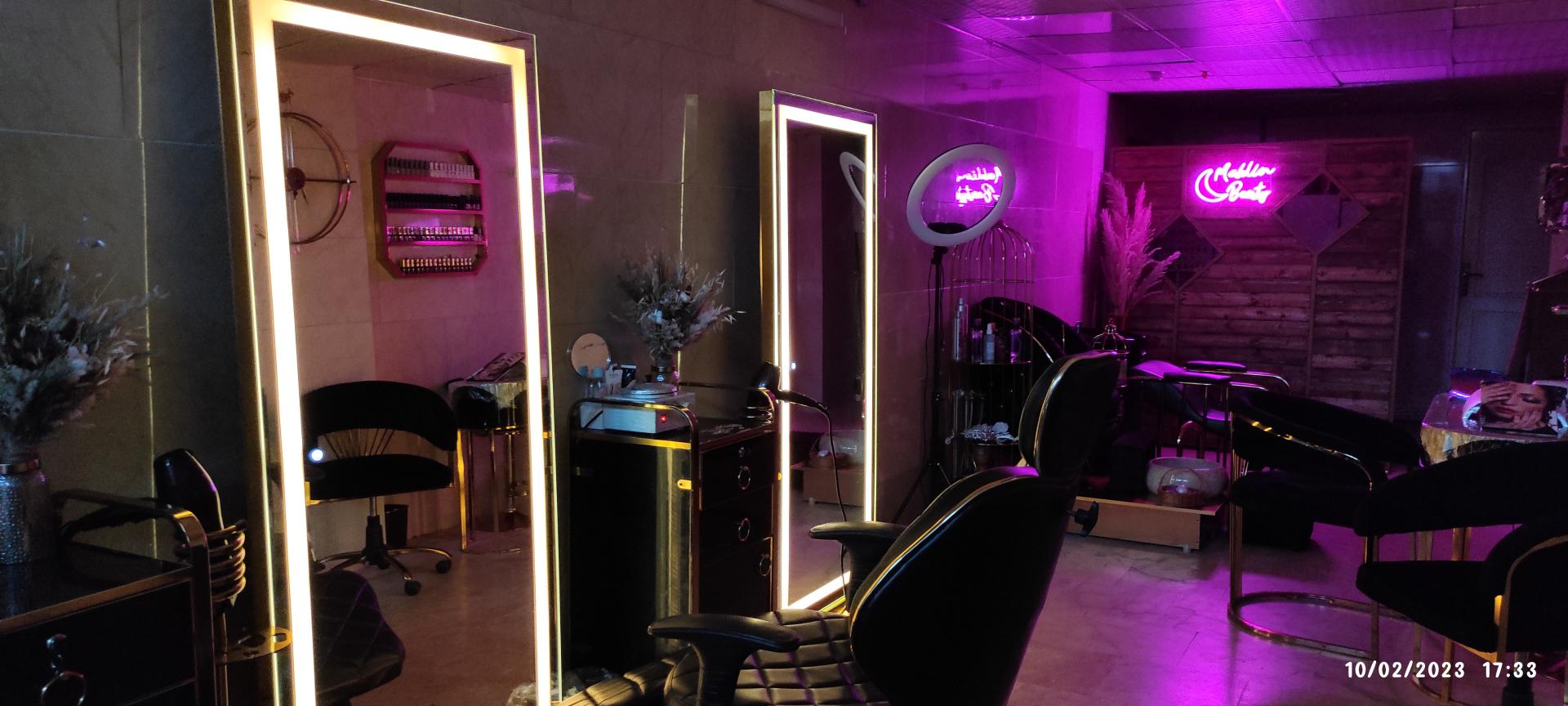 عکس سالن زیبایی ماهلین