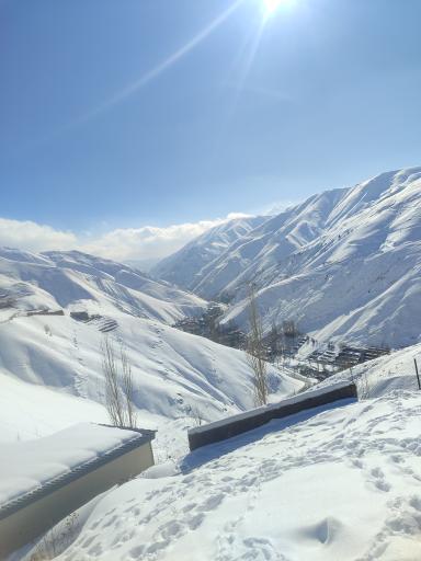 عکس پیست اسکی دربندسر