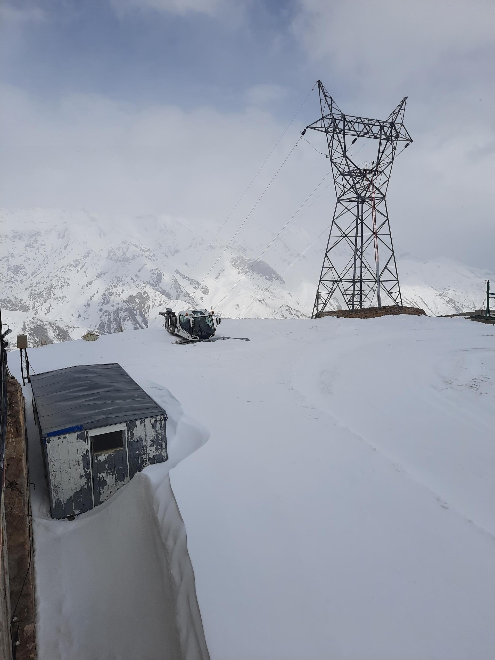 عکس پیست اسکی دربندسر