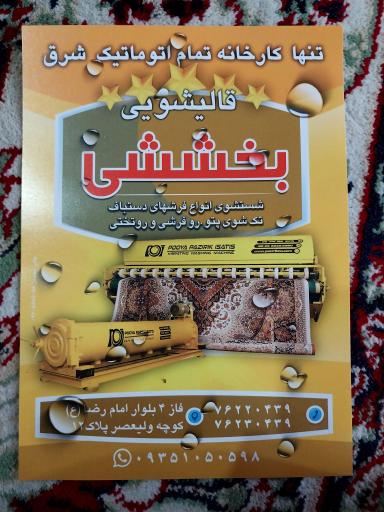 عکس قالیشویی بخششی پردیس